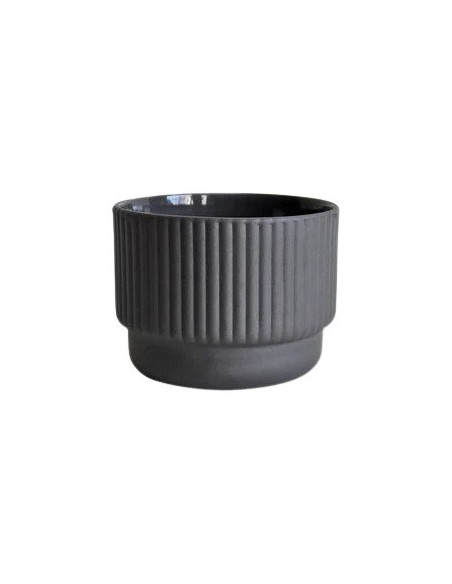 Kaffia Style Cappuccino Cup 230 ml - gri închis