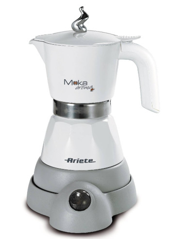 Cafetiere moka electrică Ariete Moka Aroma 1358/10, albă