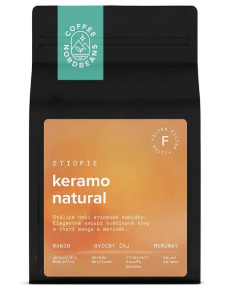 Nordbeans Keramo Natural Etiopia 250 g