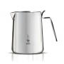  Ulcior de lapte profesional Bialetti fabricat din oțel inoxidabil 100%, cu o capacitate de 500 ml.