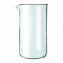 Náhradní skleněná nádoba frenchpress Kaffia 1000ml