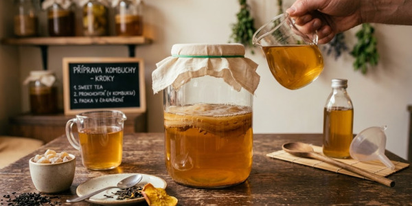Cum se prepară kombucha