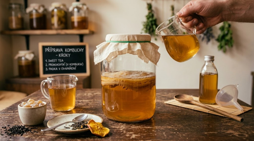 Cum se prepară kombucha