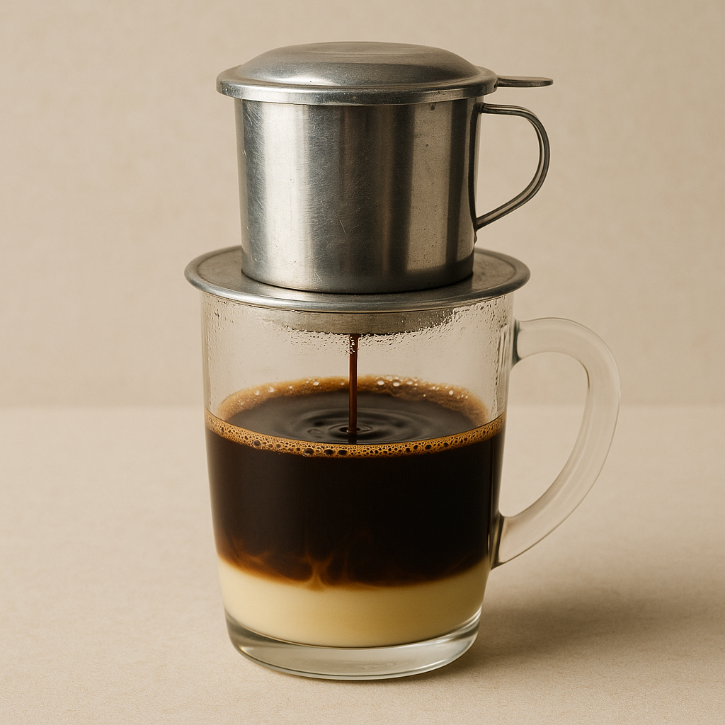 Prepararea cafelei vietnameze