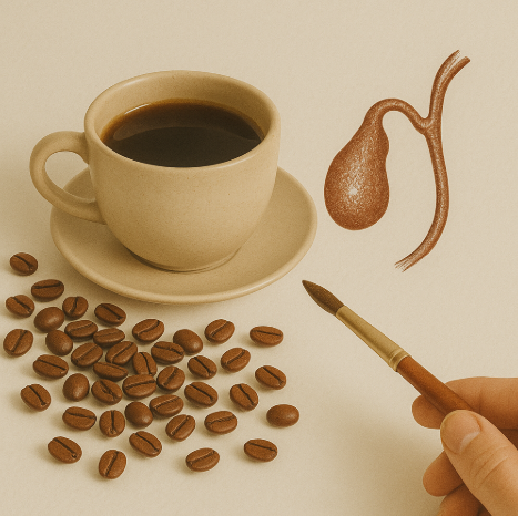Cafeaua și vezica biliară