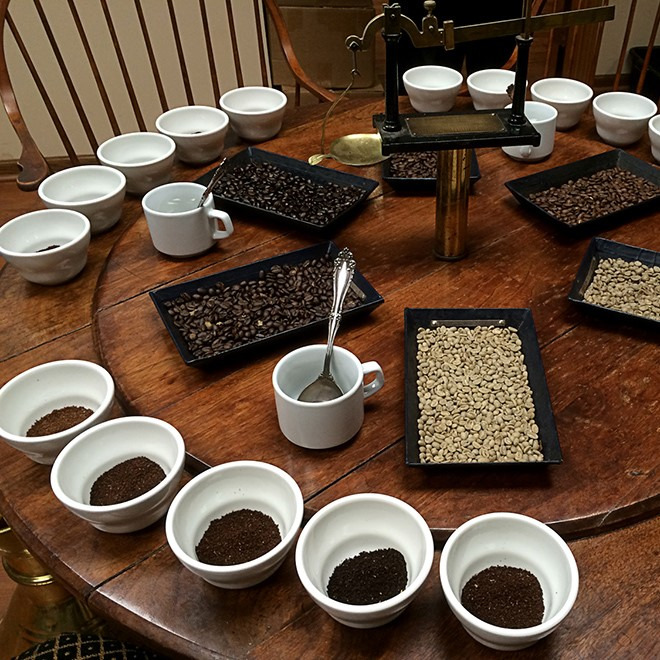 Pregătirea cupping-ului de casă - degustare de cafea